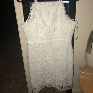 White lace Dress